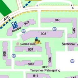 Blk 903 TAMPINES PALMSVILLE (Tampines), HDB 4 Rooms #460227371